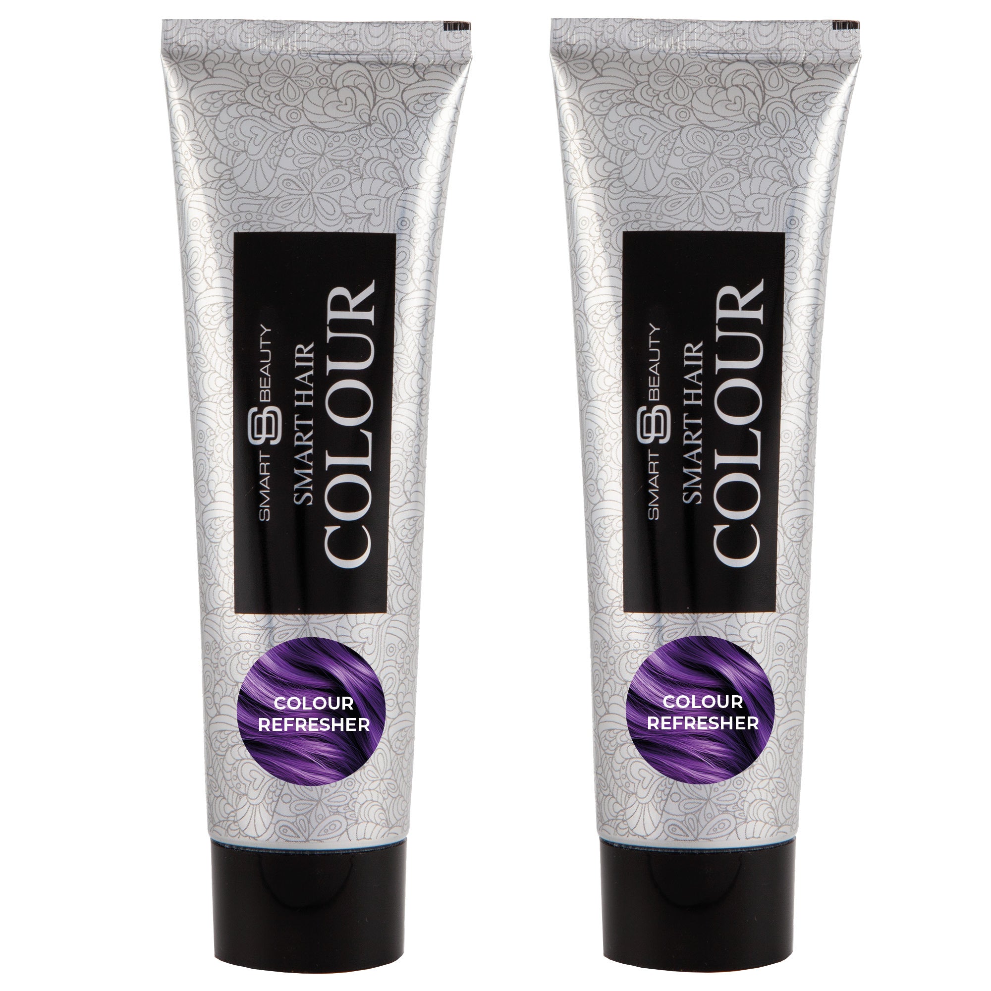 Pro Finish Bundle Pack – Amethyst Purple Haarfarbe & Farbauffrischer – Permanente Haarfarbe mit Pflege Farb-Booster