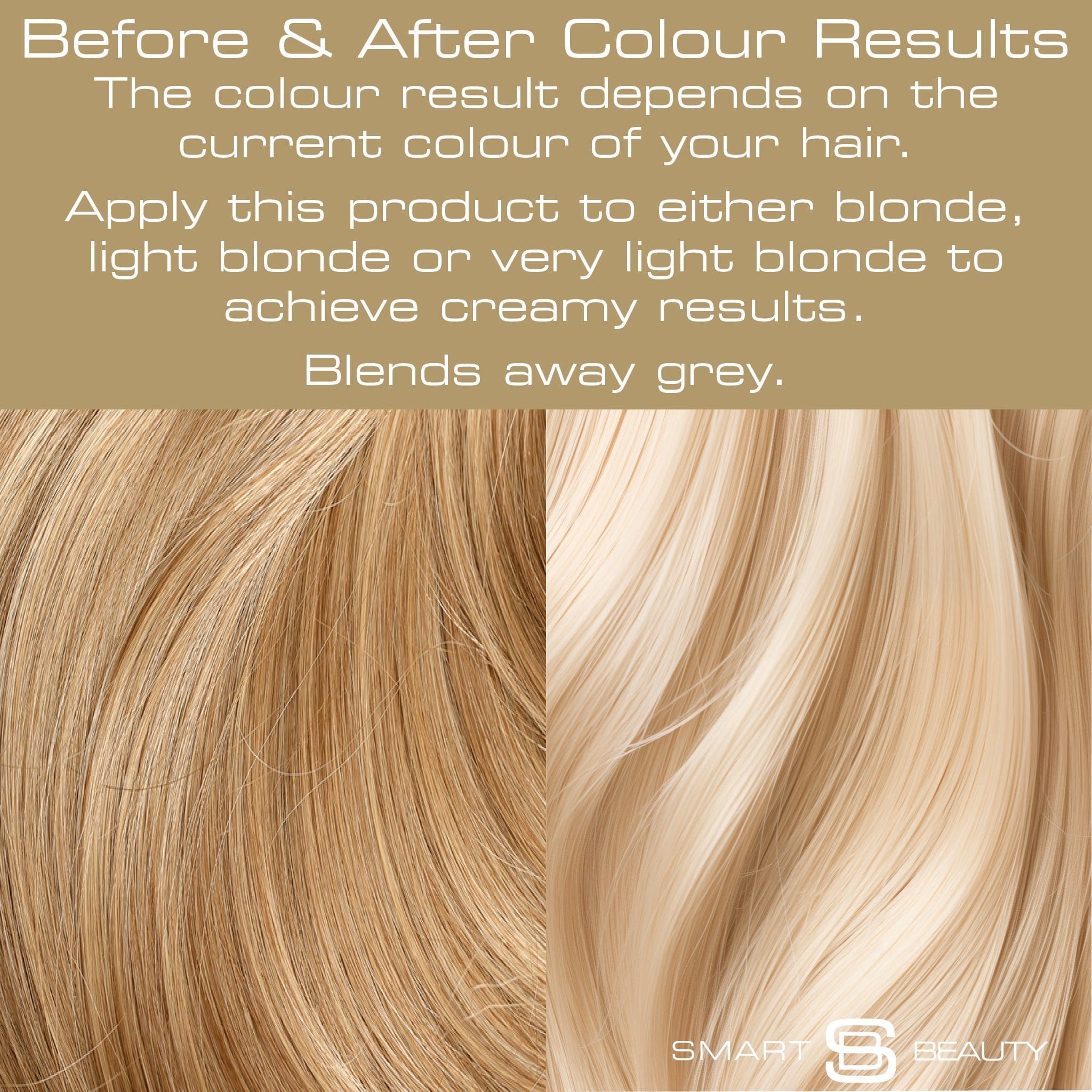 Coloration capillaire permanente Crème Blond avec après-shampoing Plex intégré