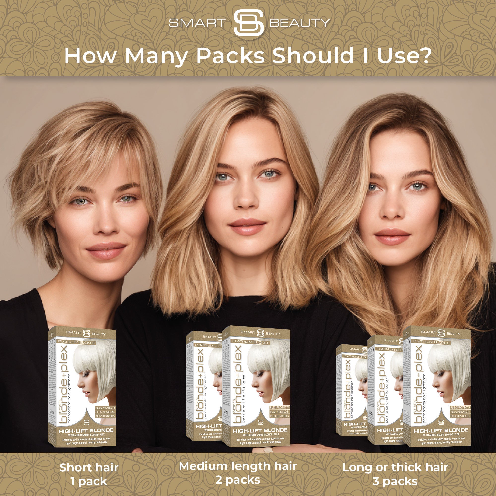 Platinblond Haarfarbe mit Plex Haarpflege-Conditioner, Permanente Haarfarbe